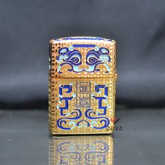 Zippo Armor khắc 5 mặt biểu tượng Thần Thú ZN302