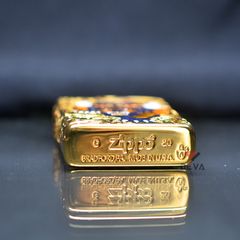Zippo Armor khắc 5 mặt Kỳ Lân ZN301