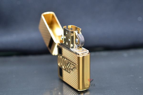 Zippo Armor khắc logo Điệp Viên 007 Z376