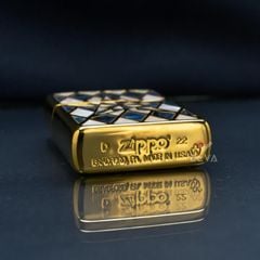Zippo Armor Khảm Trai Biểu Tượng Ngôi Sao ZN226