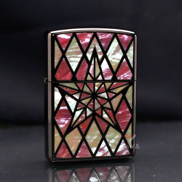 Zippo Armor Khảm Trai Biểu Tượng Ngôi Sao ZN226
