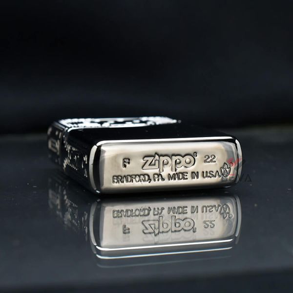 Zippo Phiên Bản Đặc Biệt Chủ Đề Khóa Kéo Zippo Zipper Design Z222