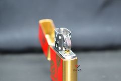 Zippo Armor mạ vàng sơn chủ đề Slogan Zippo ZN308