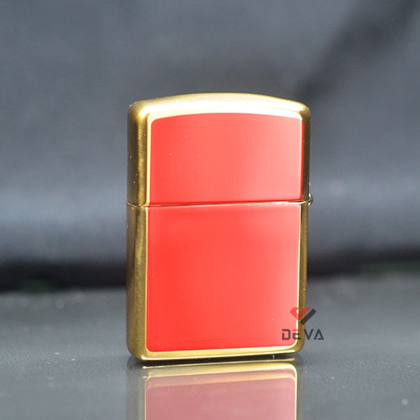 Zippo Armor mạ vàng sơn chủ đề Slogan Zippo ZN308