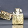 Zippo Armor mạ vàng vân sóng ZN234