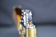 Zippo Armor ốp gỗ chủ đề Phật Giáo cánh cửa hạnh phúc ZN334