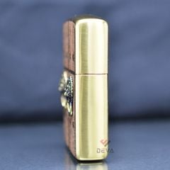 Zippo Armor ốp gỗ chủ đề Phật Giáo cánh cửa hạnh phúc ZN334