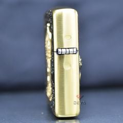 Zippo Armor ốp gỗ chủ đề Phật Giáo cánh cửa hạnh phúc ZN334