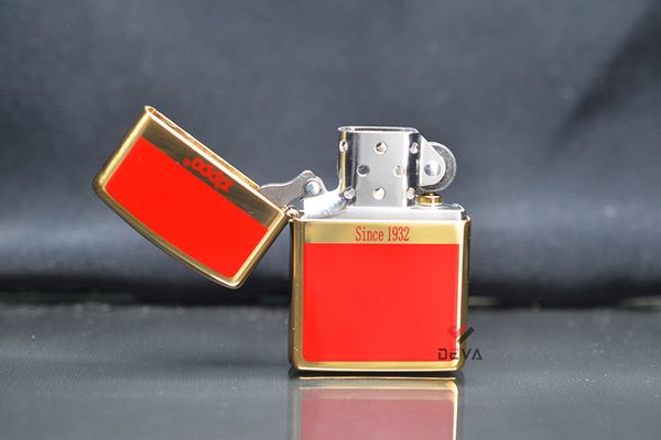 Zippo mạ vàng sơn các màu ZN307