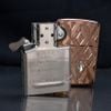 Zippo Armor Khắc Hoa Văn Ốp Kim Cương Geometric Diamond Z19