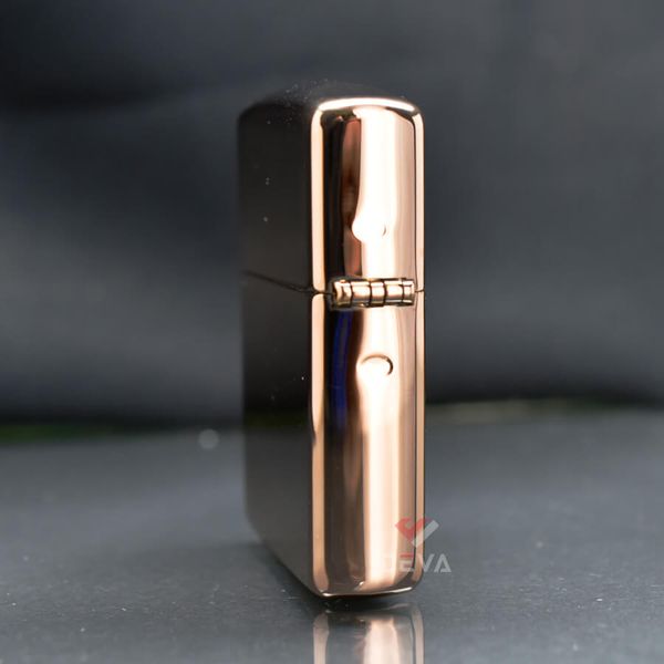 Zippo Armor Vàng Hồng Hoa Văn Carved Design Z161