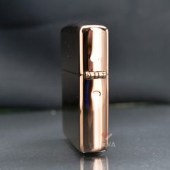 Zippo Armor Vàng Hồng Hoa Văn Carved Design Z161