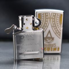 Zippo Satin Khắc Chủ Đề Game Assasin's Creed Origins Z312