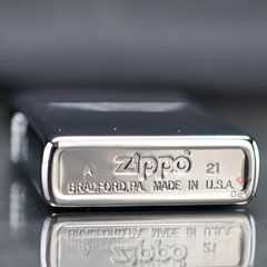 Zippo bạc bóng Z141