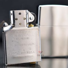 Zippo bạc bóng Z141