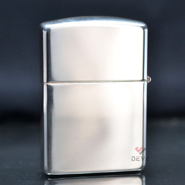 Bật lửa zippo bạc nguyên khối Armor Sterling Silver Z188