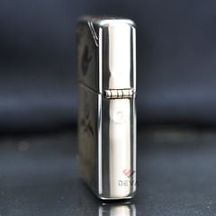 Zippo Bạc Khối Tái Bản 1937 Vintage Khắc Cô Gái Cao Bồi Hot Cowgirl BK36