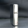 Zippo Bạc Xước Cổ Điển In Hình Cỏ 4 Lá May Mắn Z08