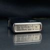 Zippo Bạc Xước Cổ Điển In Hình Cỏ 4 Lá May Mắn Z08