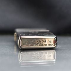 Zippo Bản Giới Hạn Kỷ Niệm 125 Năm Sinh Nhật George G. Blaisdell  Collectible Black Ice Z347