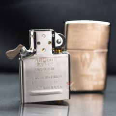 Zippo Bản Giới Hạn Kỷ Niệm 125 Năm Sinh Nhật George G. Blaisdell  Collectible Black Ice Z347