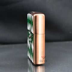 Zippo Tạo Hình Hoa Văn Ngôi Sao Sơn Màu ZN265
