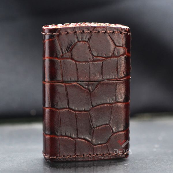 Zippo Bọc Da Cá Sấu Cao Cấp ZN229