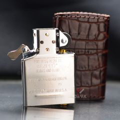 Zippo Bọc Da Cá Sấu Cao Cấp ZN229