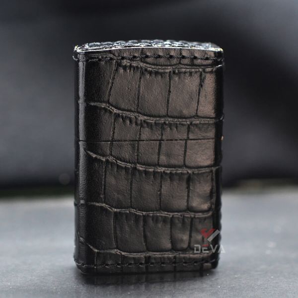 Zippo Bọc Da Cá Sấu Cao Cấp ZN229