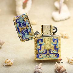 Zippo bọc hình biểu tượng thần rừng ZN289