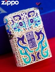 Zippo bọc hình biểu tượng thần rừng ZN289