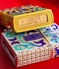 Zippo bọc hình biểu tượng thần rừng ZN289