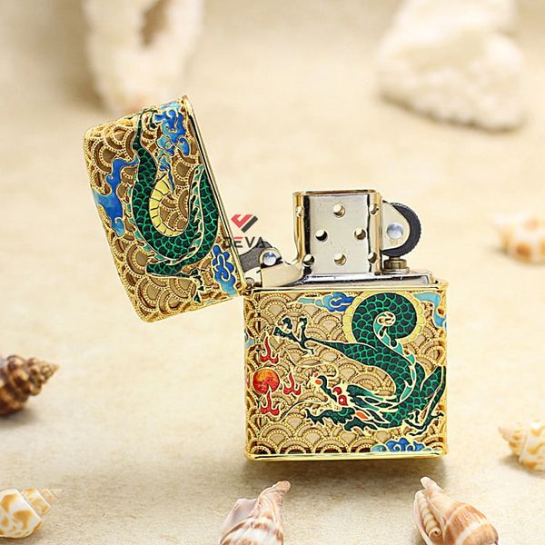 SET Zippo Rồng Phượng cao cấp Limited ZN285