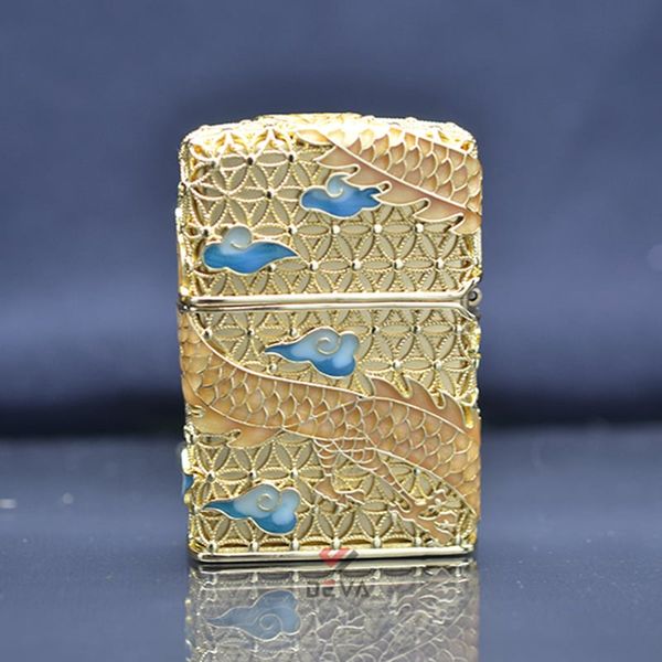 Zippo bọc lưới rồng ZN298