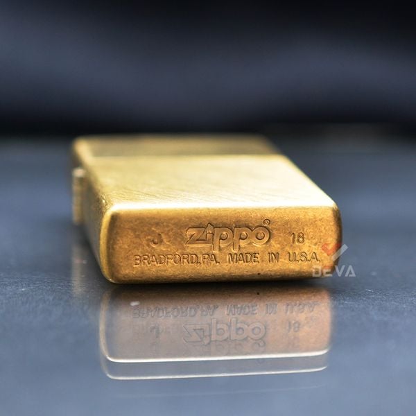 Zippo Vân Xước Xương Cá Herringbone Sweep Z05