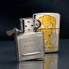 Zippo Armor Khắc Cô Gái Mặc Bikini Sexy Xăm Hoa Hồng ZN158