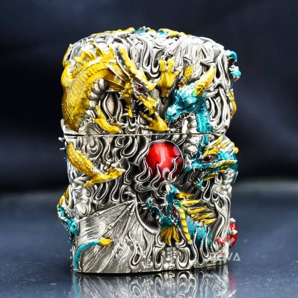 Zippo Vỏ Dày Ốp Tượng Mẹ Rồng Daenerys Targaryen ZN228