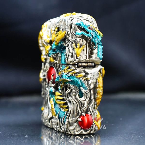 Zippo Vỏ Dày Ốp Tượng Mẹ Rồng Daenerys Targaryen ZN228