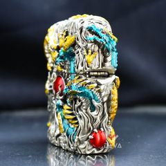 Zippo Vỏ Dày Ốp Tượng Mẹ Rồng Daenerys Targaryen ZN228