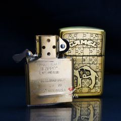 Zippo Armor Khắc Nổi 2 Mặt Chủ Đề Camel ZN260