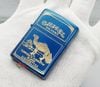 Camel mạ vàng nền xanh ZK40