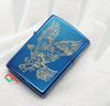 Khắc đại bàng mạ vàng trên nền Sapphire ZK48