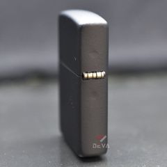 Zippo Chính Hãng Đen Mờ In Logo Zippo ZT19