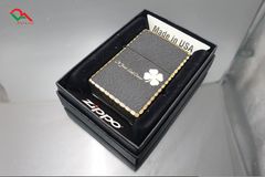 Zippo May Mắn Cỏ 4 Lá ZK105