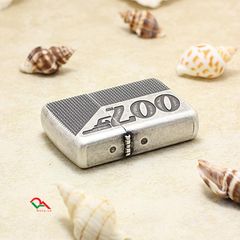 Zippo Armor 007  Bạc Giả Cổ  Z330