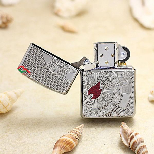 Zippo Armor Poker Chip Design Z329