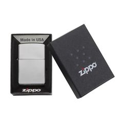 Zippo bạc bóng Z141