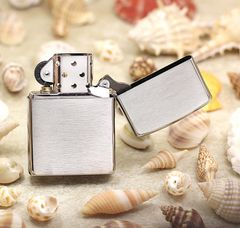 Zippo Founders lighter Brushed Chrome Z353