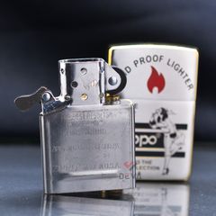 Zippo Chủ Đề Các Biểu Tượng Zippo Cạnh Mạ Vàng ZN160