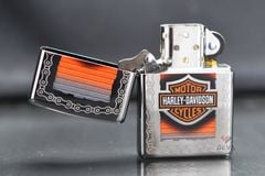 Tìm mua bật lửa Mỹ chính hãng Zippo Chủ Đề Dây Xích Harley-Davidson Chain Z405